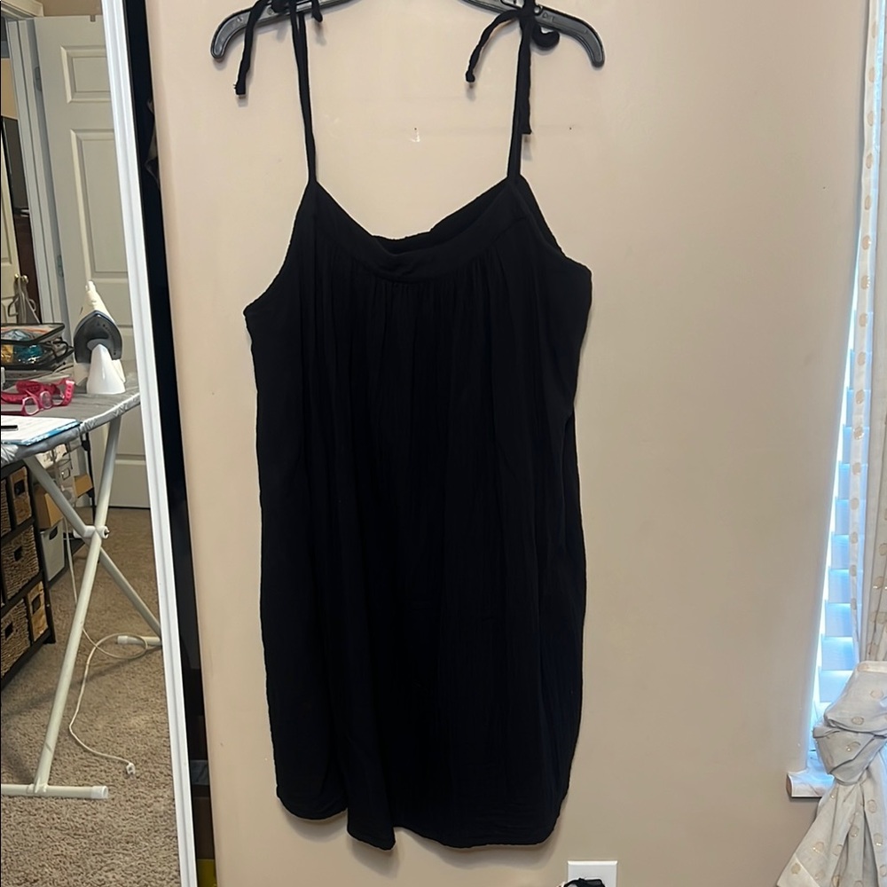2XL Black Old Navy Swim Coverup